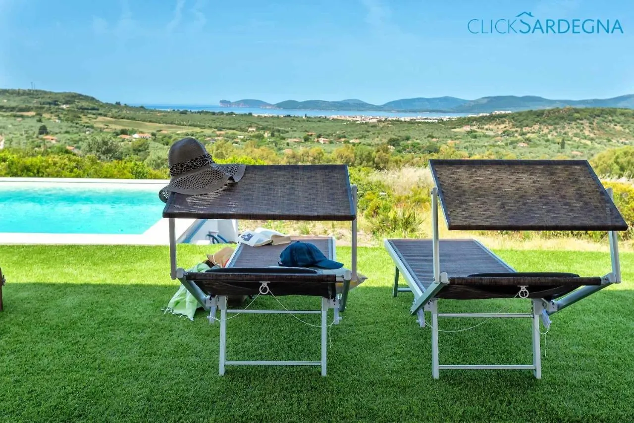 Alghero Villa Carrabufas Villa Con Piscina Vista Mare Per 10 Persone Valverde  0*, Valverde (Sardinia) إيطاليا