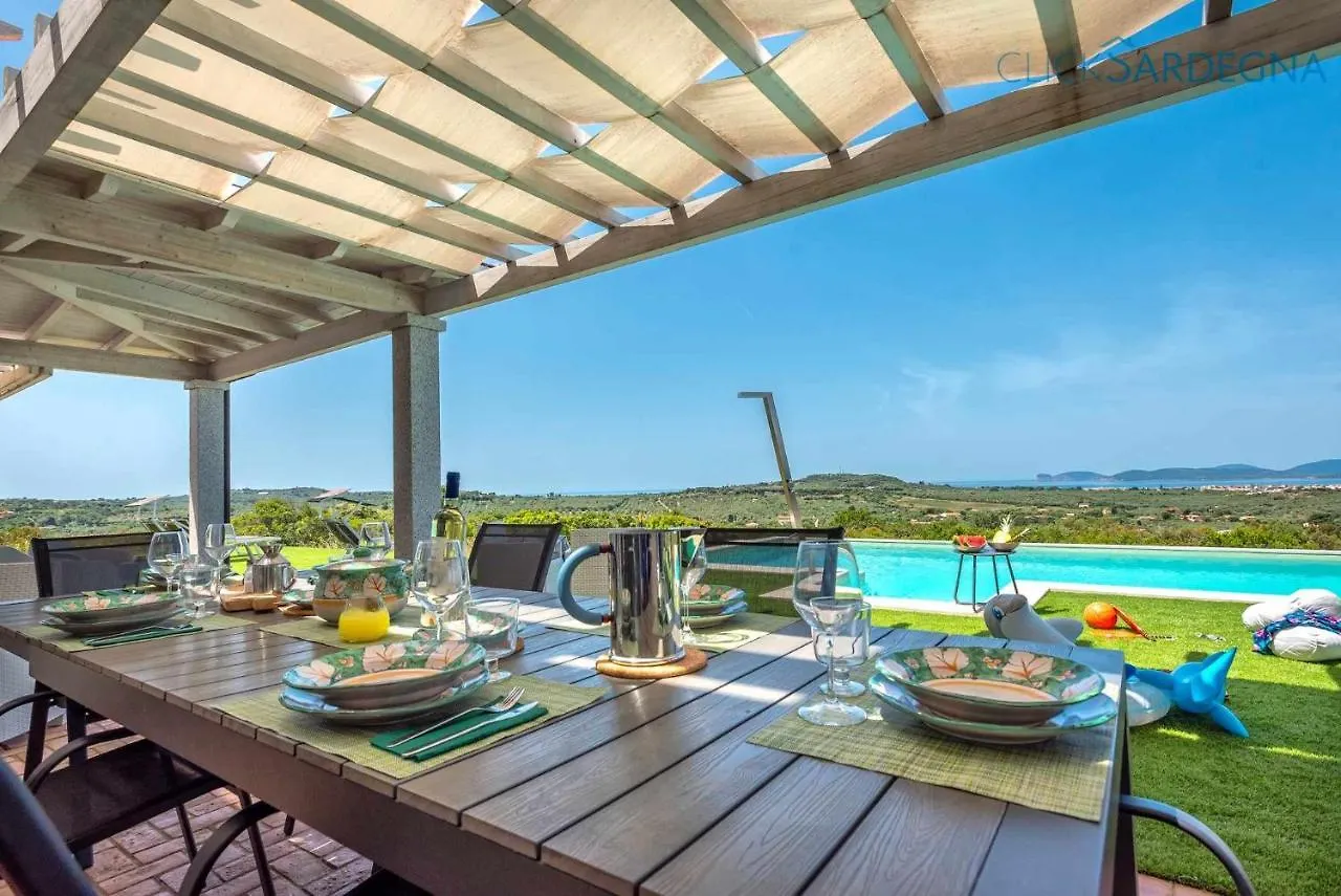 Alghero Villa Carrabufas Villa Con Piscina Vista Mare Per 10 Persone Valverde