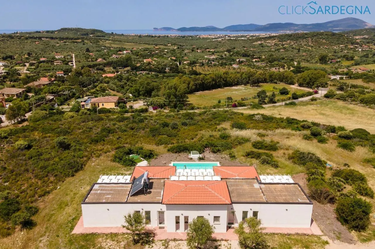 Alghero Villa Carrabufas Villa Con Piscina Vista Mare Per 10 Persone Valverde   Valverde (Sardinia)