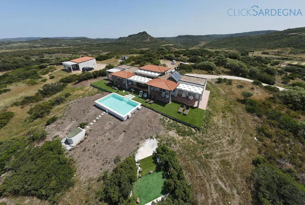 Alghero Villa Carrabufas Villa Con Piscina Vista Mare Per 10 Persone Valverde  إيطاليا
