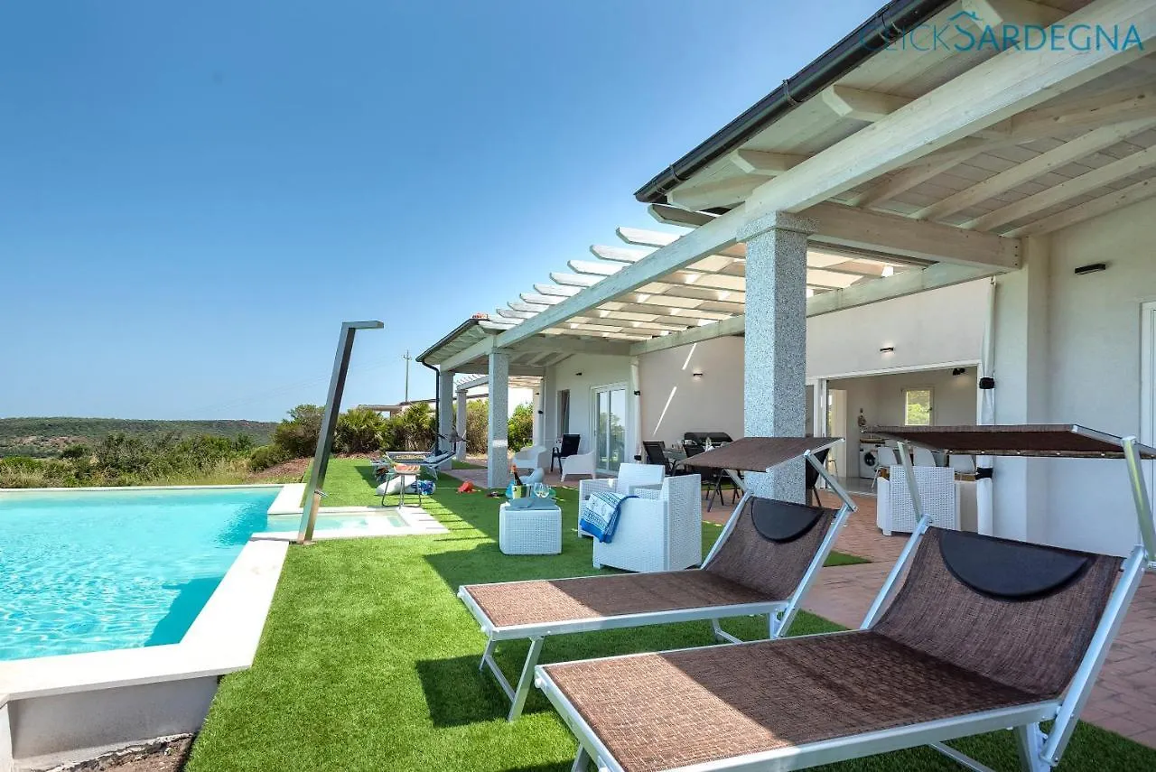 Alghero Villa Carrabufas Villa Con Piscina Vista Mare Per 10 Persone Valverde  0*, Valverde (Sardinia)